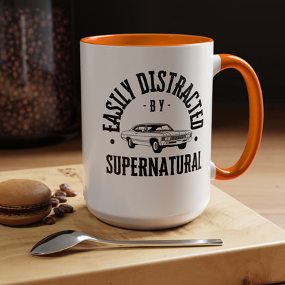 Easily Distracted by Supernatural Coffee Mug
