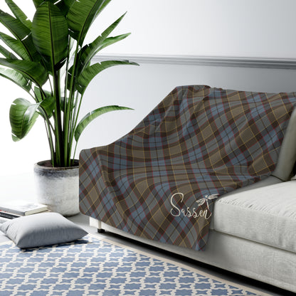 Sassenach Tartan Fleece - Outlander Blanket