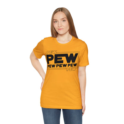 pew pew star wars tshirt