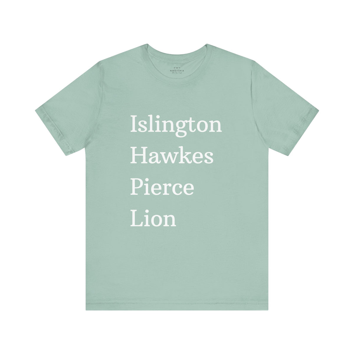 Islington Hawkes Pierce Lion (no &) Bella Canvas - Emma M Lion Shirt