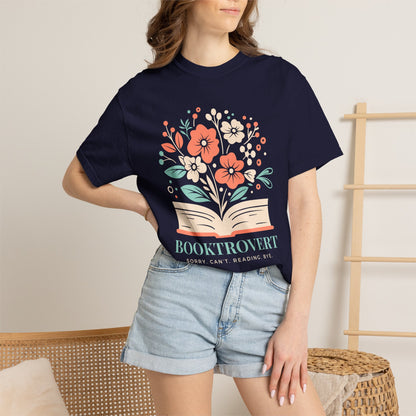 Booktrovert Oversized - Book Lovers T-shirt