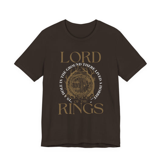Hobbit Hole Design - Lord of the Rings T-Shirt