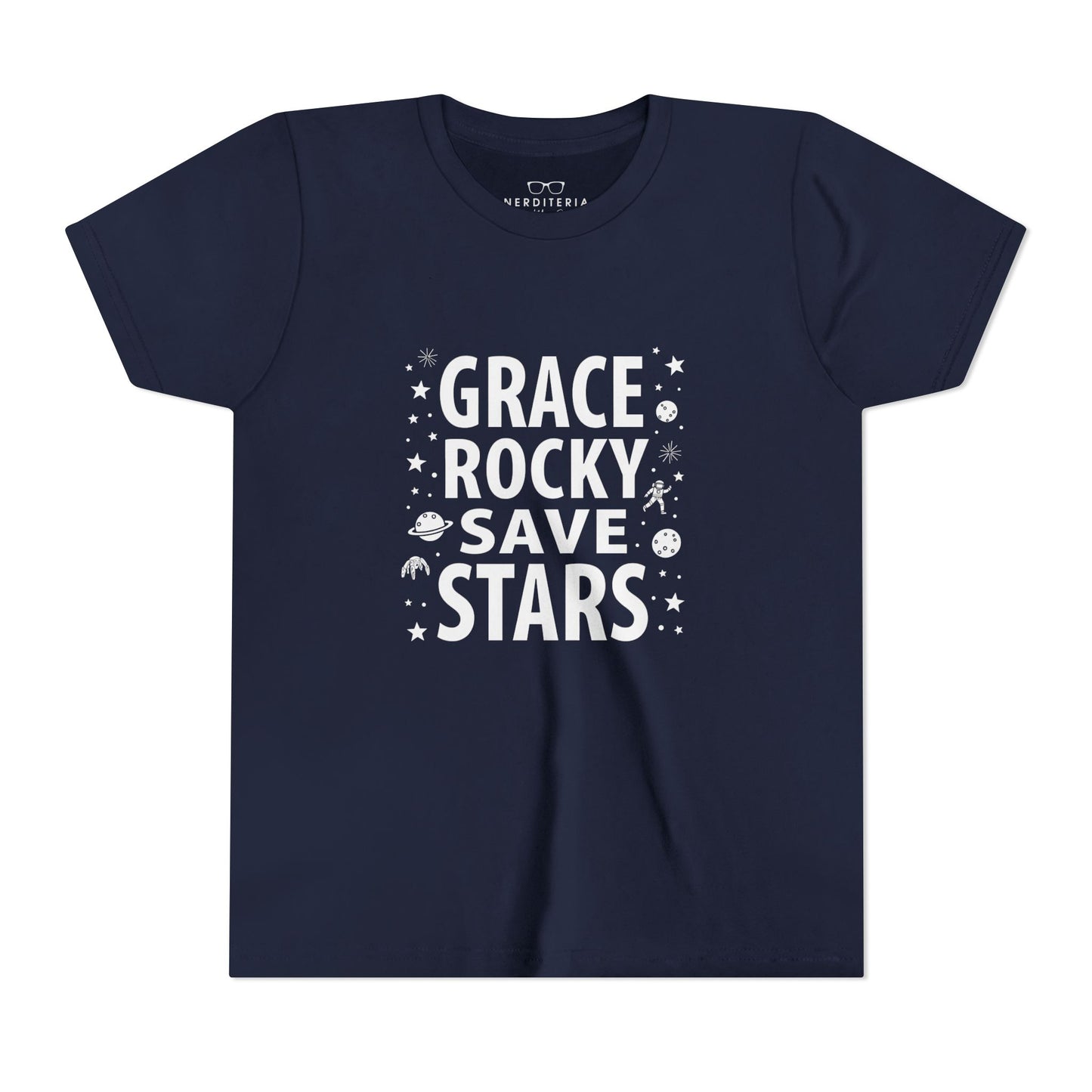 Grace Rocky Save Stars - Project Hail Mary Kids' T-Shirt