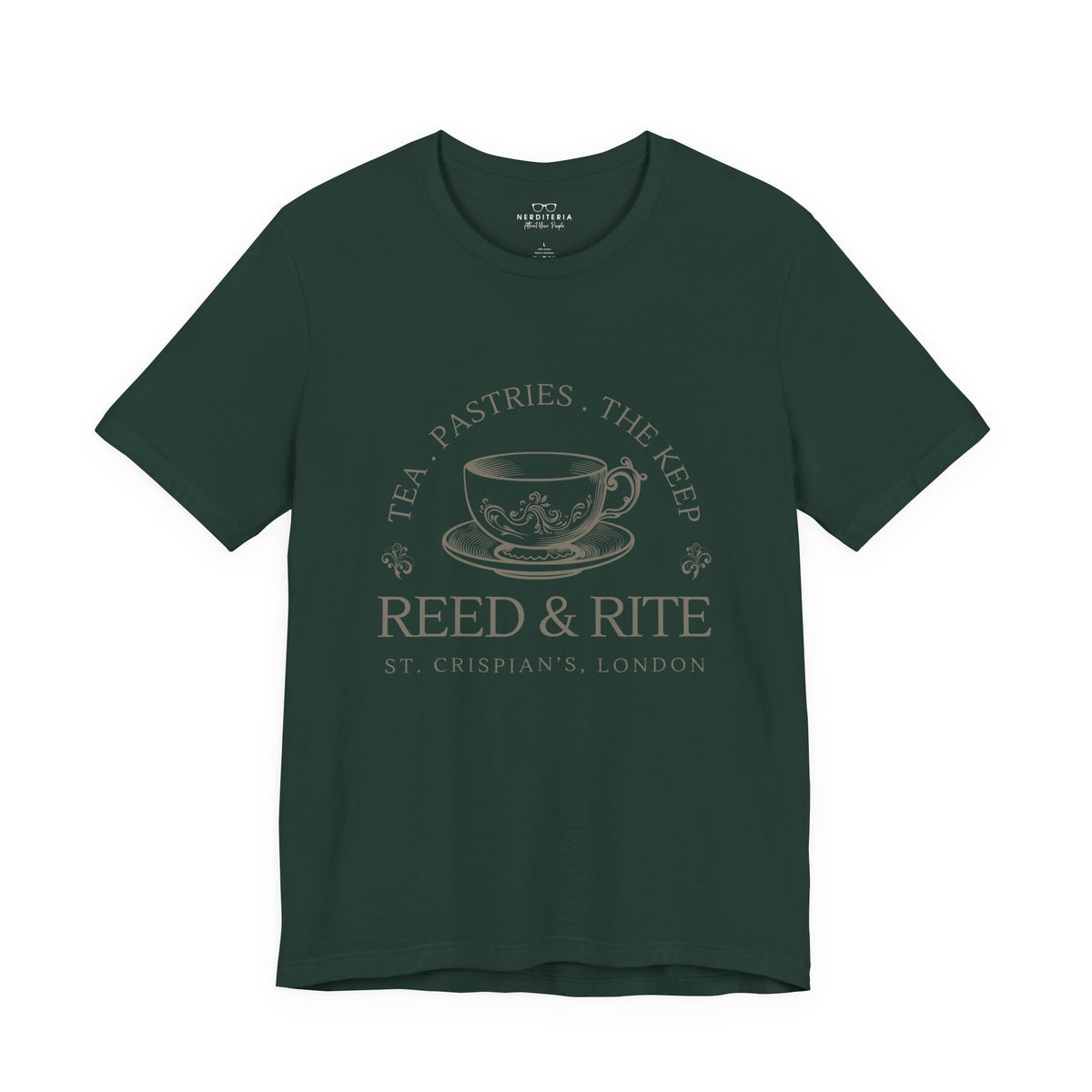 Reed & Rite Tea Shop - Emma M Lion T-Shirt