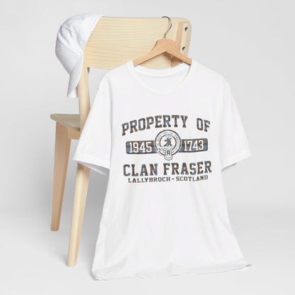 Property of Clan Fraser - Outlander T-shirt