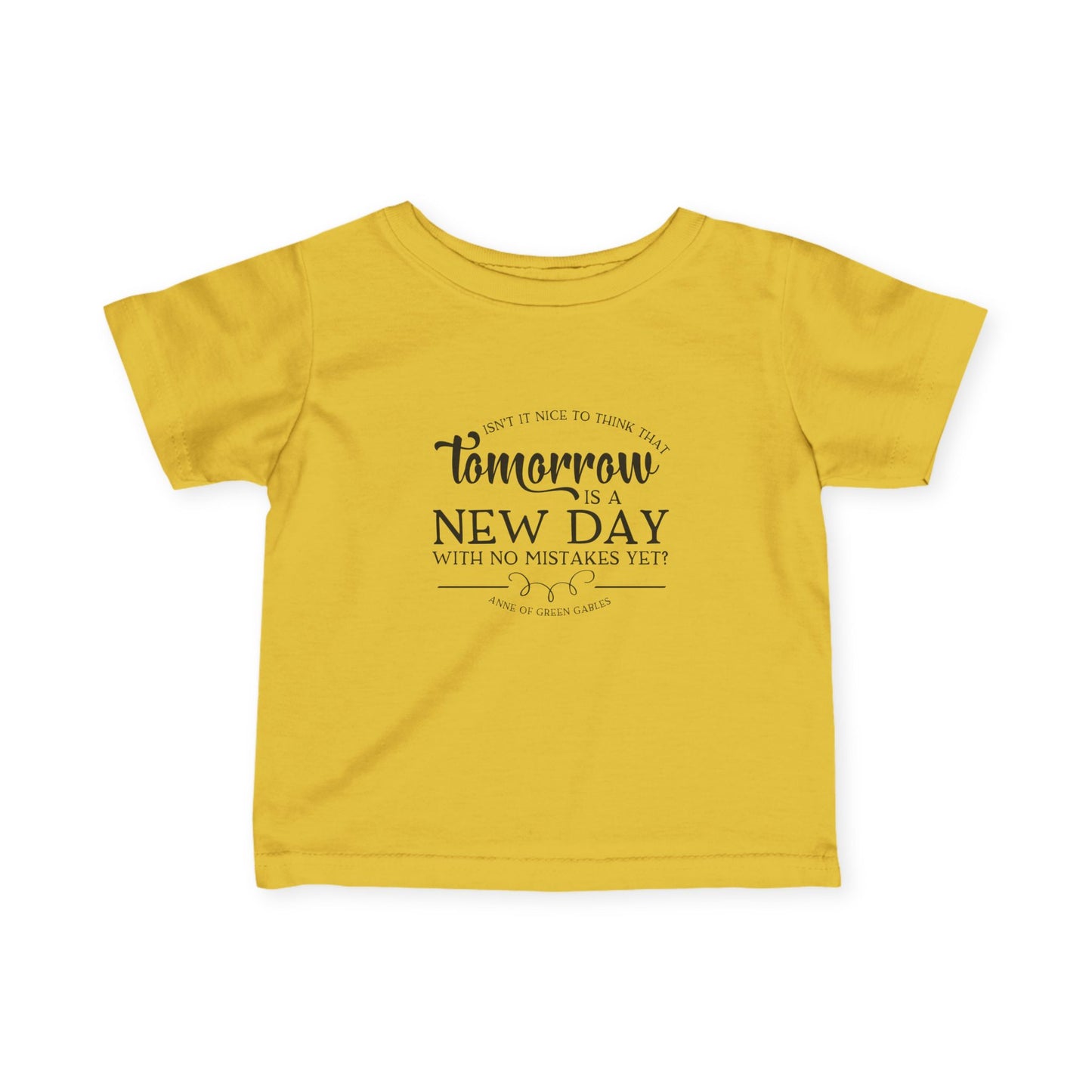 Tomorrow is a New Day - Anne of Green Gables Baby T-shirt