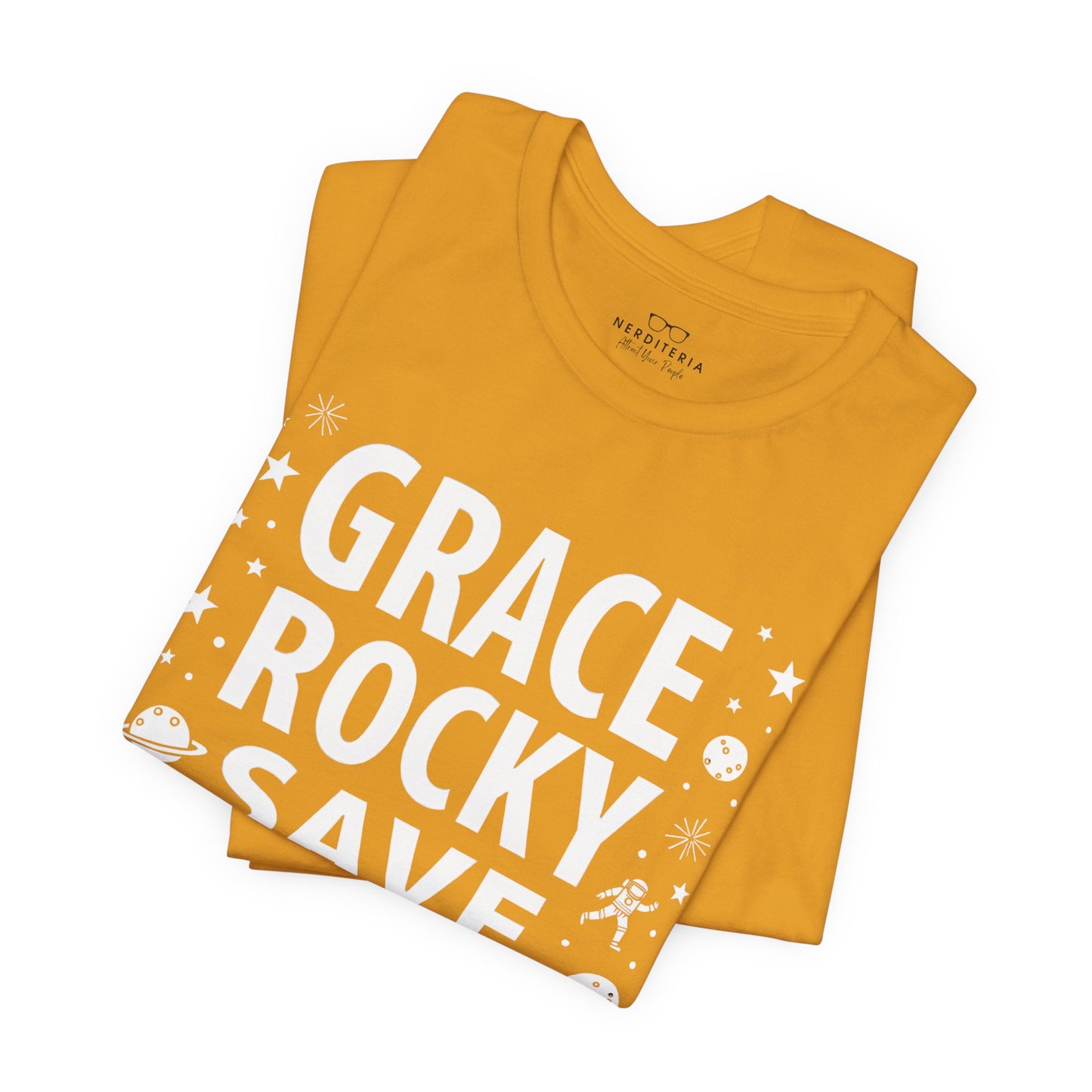 Grace Rocky Save Stars - Project Hail Mary T-Shirt