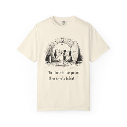 In a Hole in the Ground There Lived a Hobbit - The Lord of The Rings T-shirt