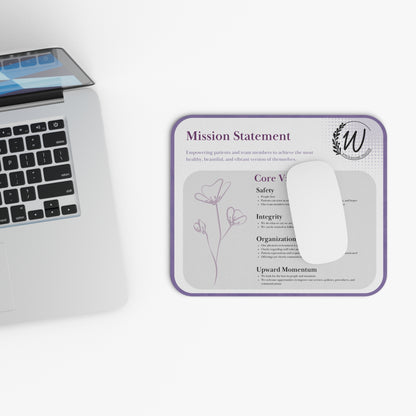 Wholesome Health Mission Statement Mouse Pad