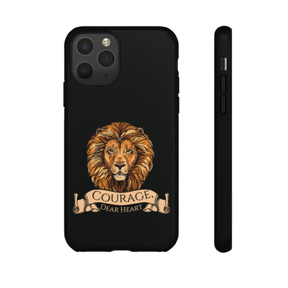 Aslan Courage Dear Heart Phone Case - Book Lovers