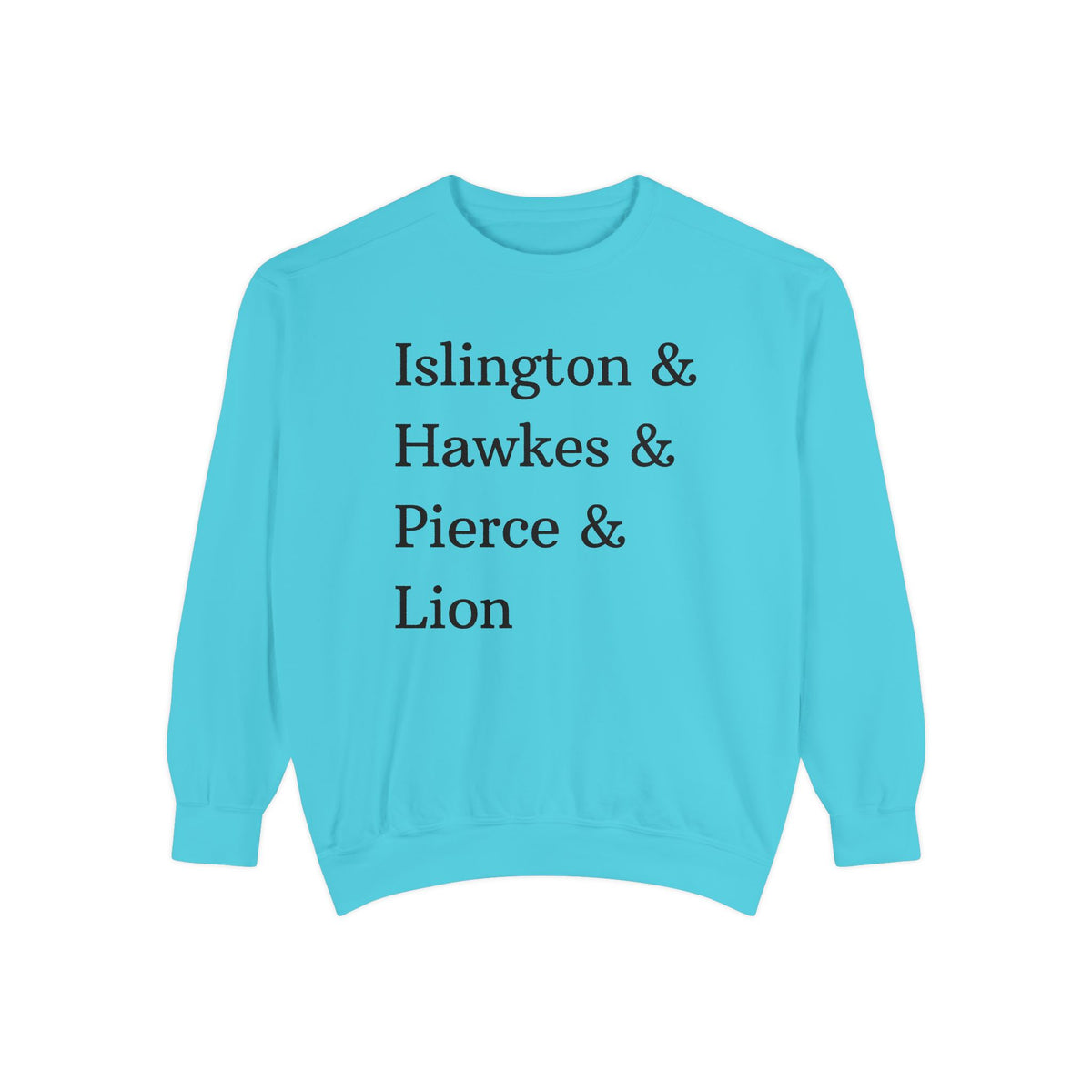 Islington Hawkes Pierce Lion - Emma M Lion Pastel Sweatshirt
