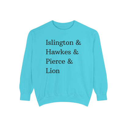 Islington Hawkes Pierce Lion - Emma M Lion Pastel Sweatshirt