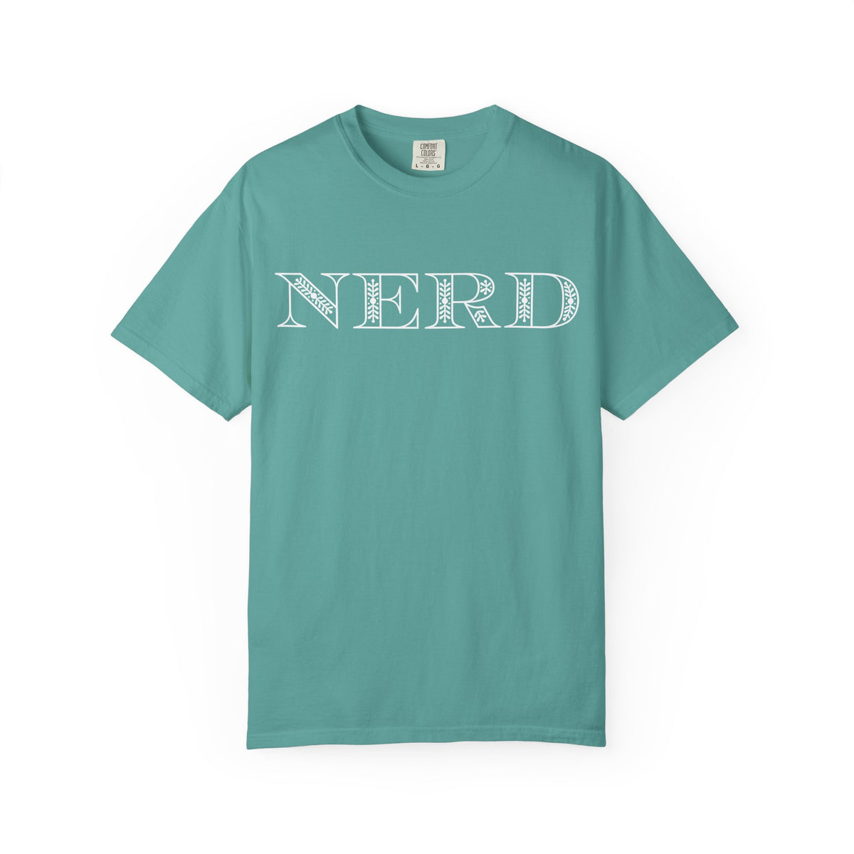 Floral Oversized Nerd T-shirt
