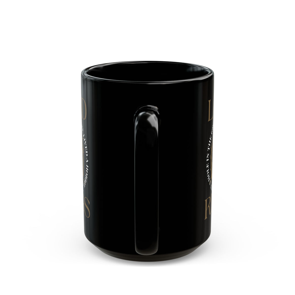 Lord of the Rings Black Coffee Mug