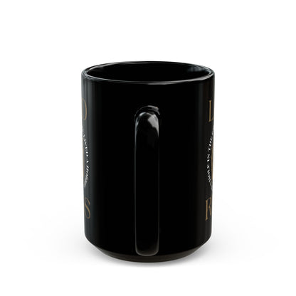 Lord of the Rings Black Coffee Mug