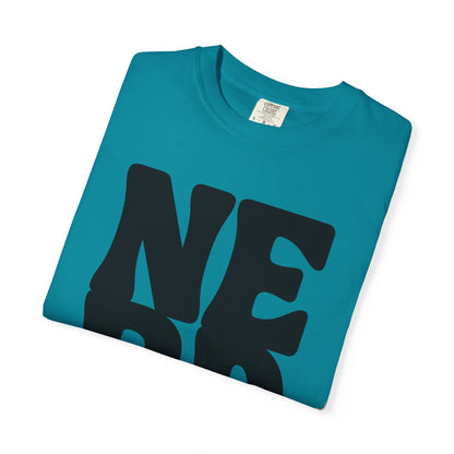 Block Letters Oversized Unisex - Nerd T-shirt
