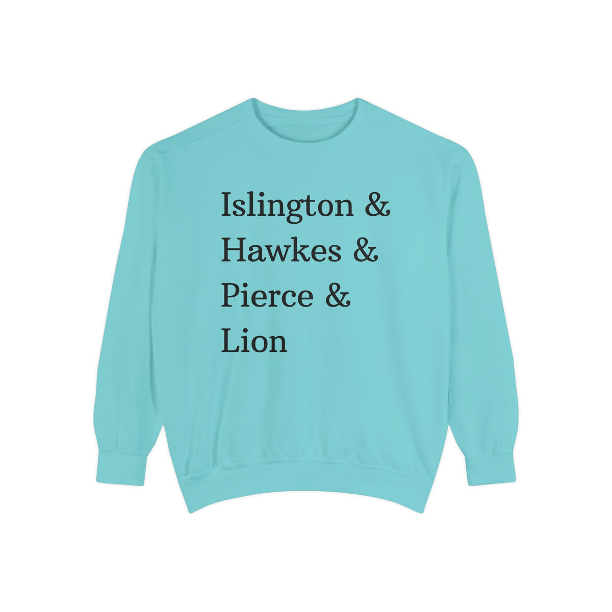 Islington Hawkes Pierce Lion - Emma M Lion Pastel Sweatshirt