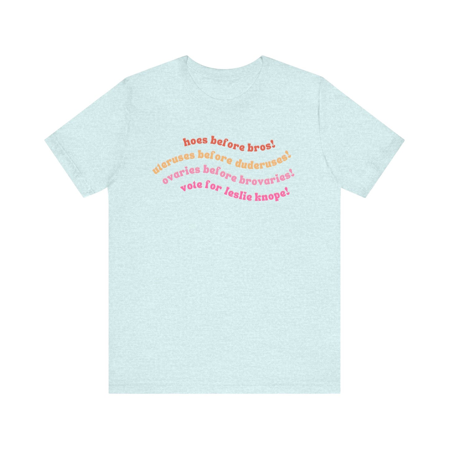 Hoes Before Bros - Parks and Rec T-shirt