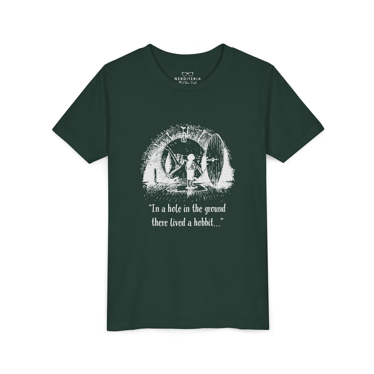 In a Hole in the Ground There Lived a Hobbit - Lord of the Rings Kids’ Tee
