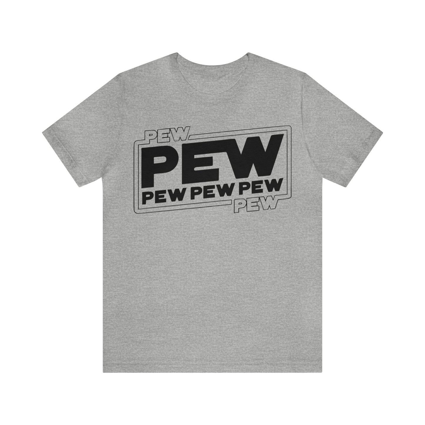 pew pew star wars tshirt