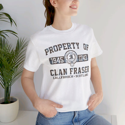 Property of Clan Fraser - Outlander T-shirt