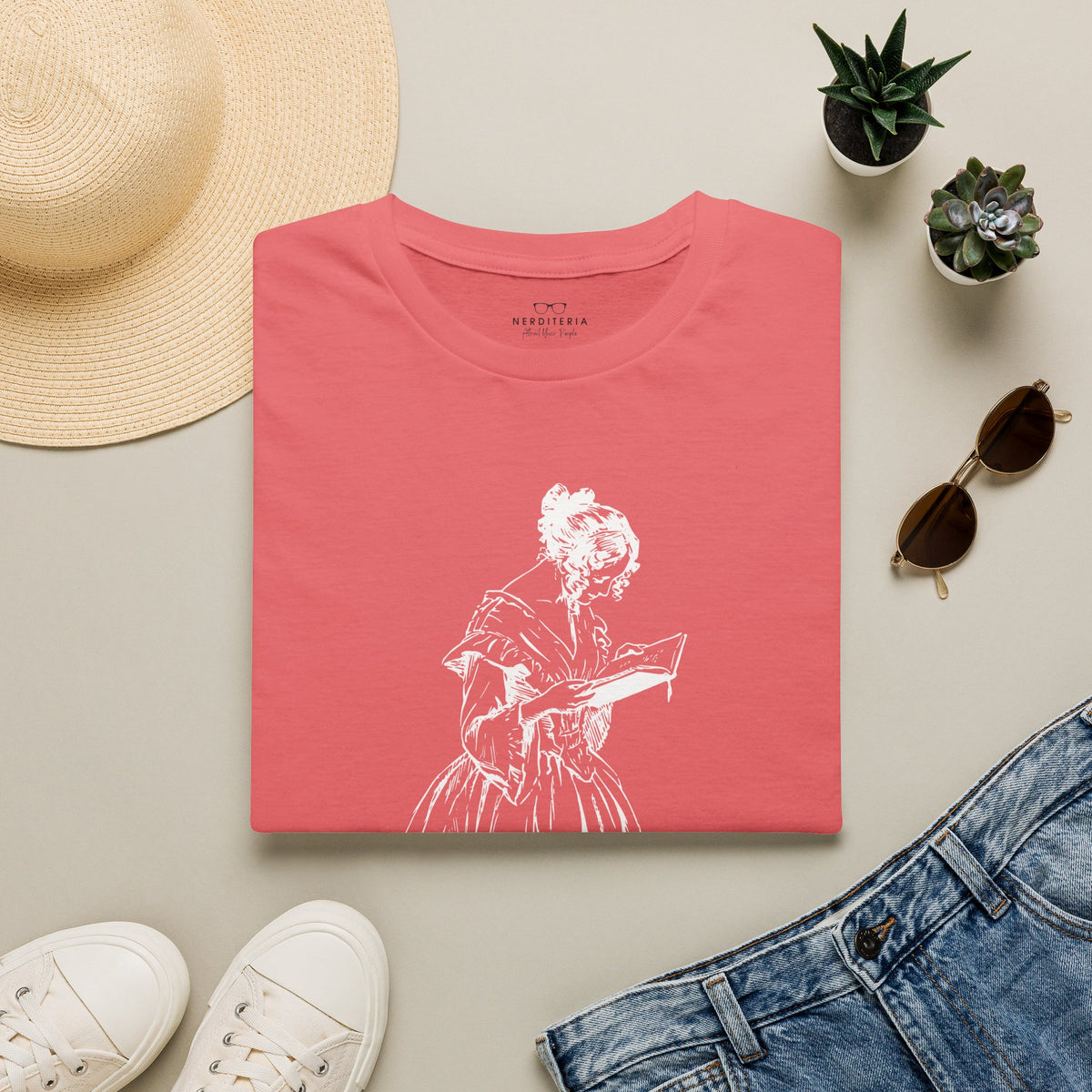 Obstinate Headstrong Girl - Jane Austen Quote Tee