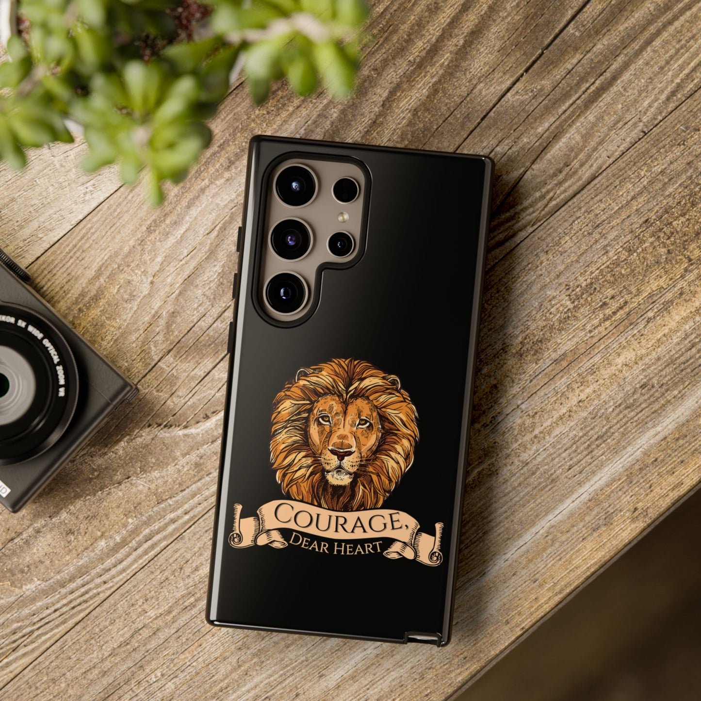 Aslan Courage Dear Heart Phone Case - Book Lovers