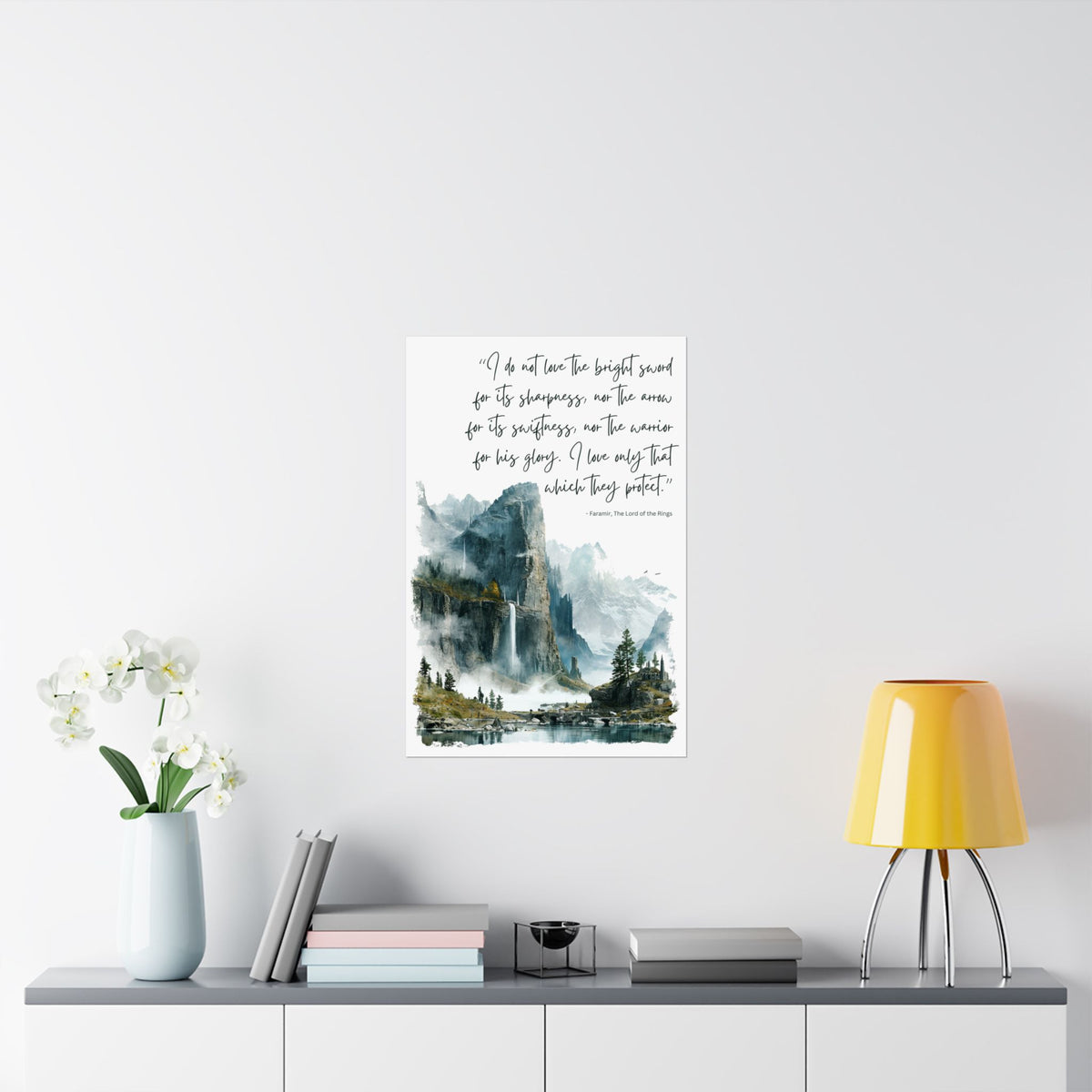 Faramir's Quote - The Lord of the Rings Poster