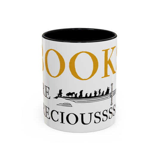 Books Are Precioussssss - Lord of the Rings Coffee Mug
