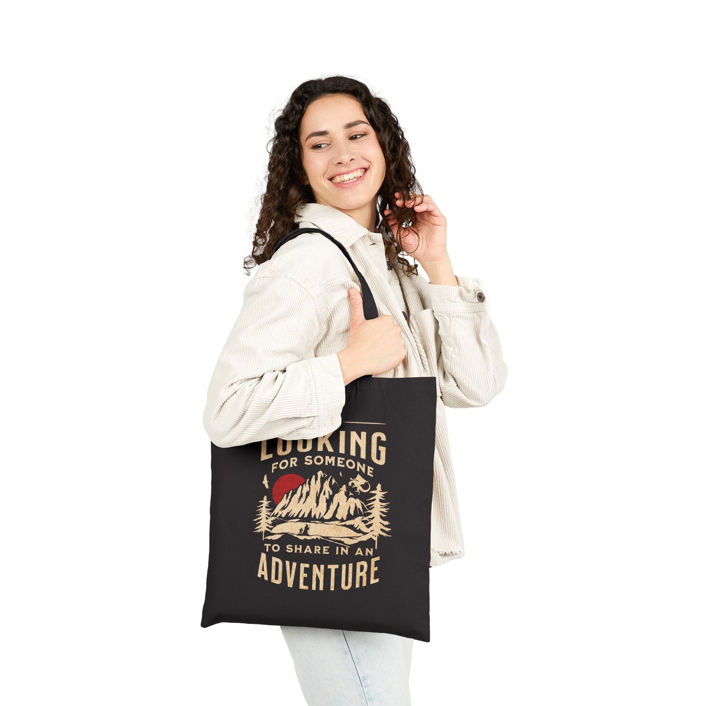 “I’m Looking for Someone to Share in an Adventure” - Lord of the Rings Tote Bag