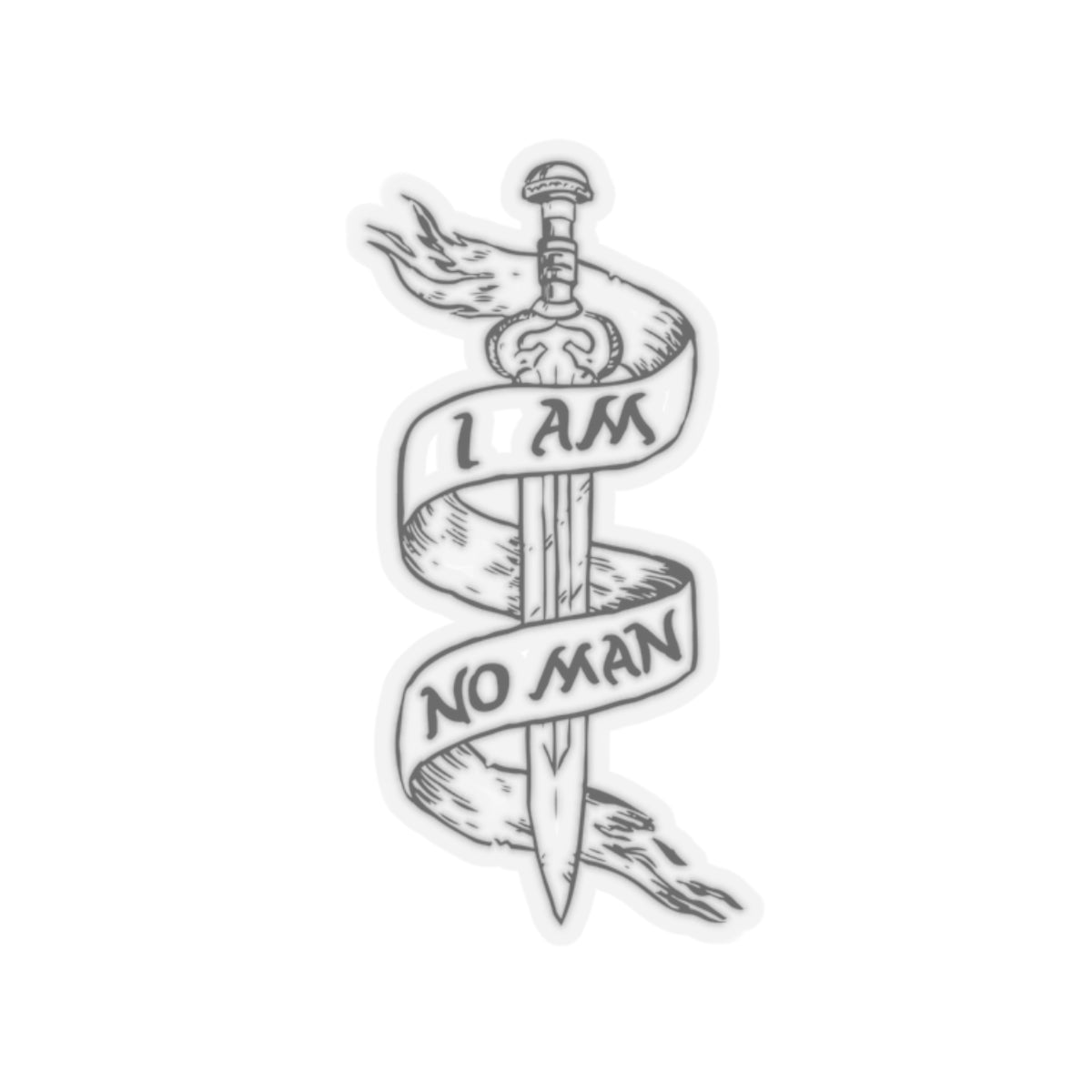 I Am No Man Sticker - Lord of the Rings