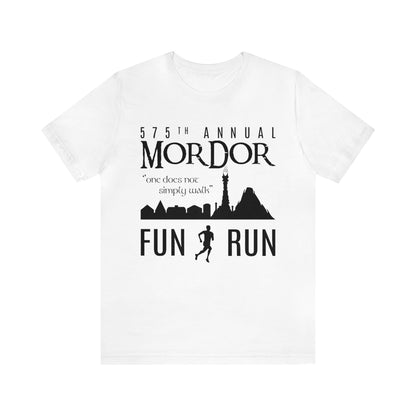 Mordor Fun Run Tshirt - The Lord of the Rings