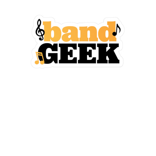 band geek sticker