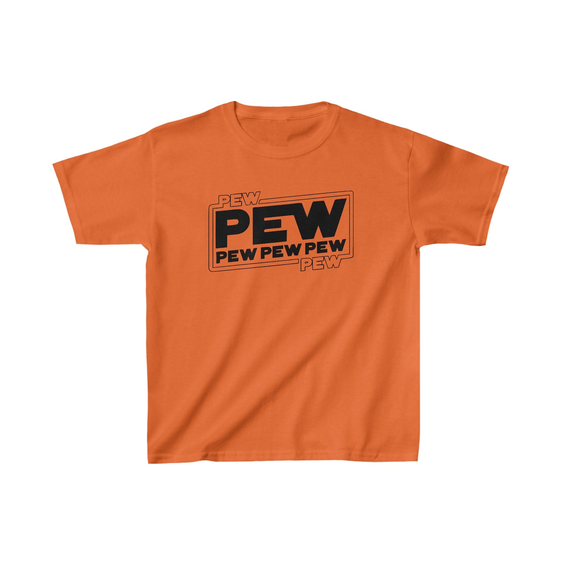 pew pew star wars kids tshirt