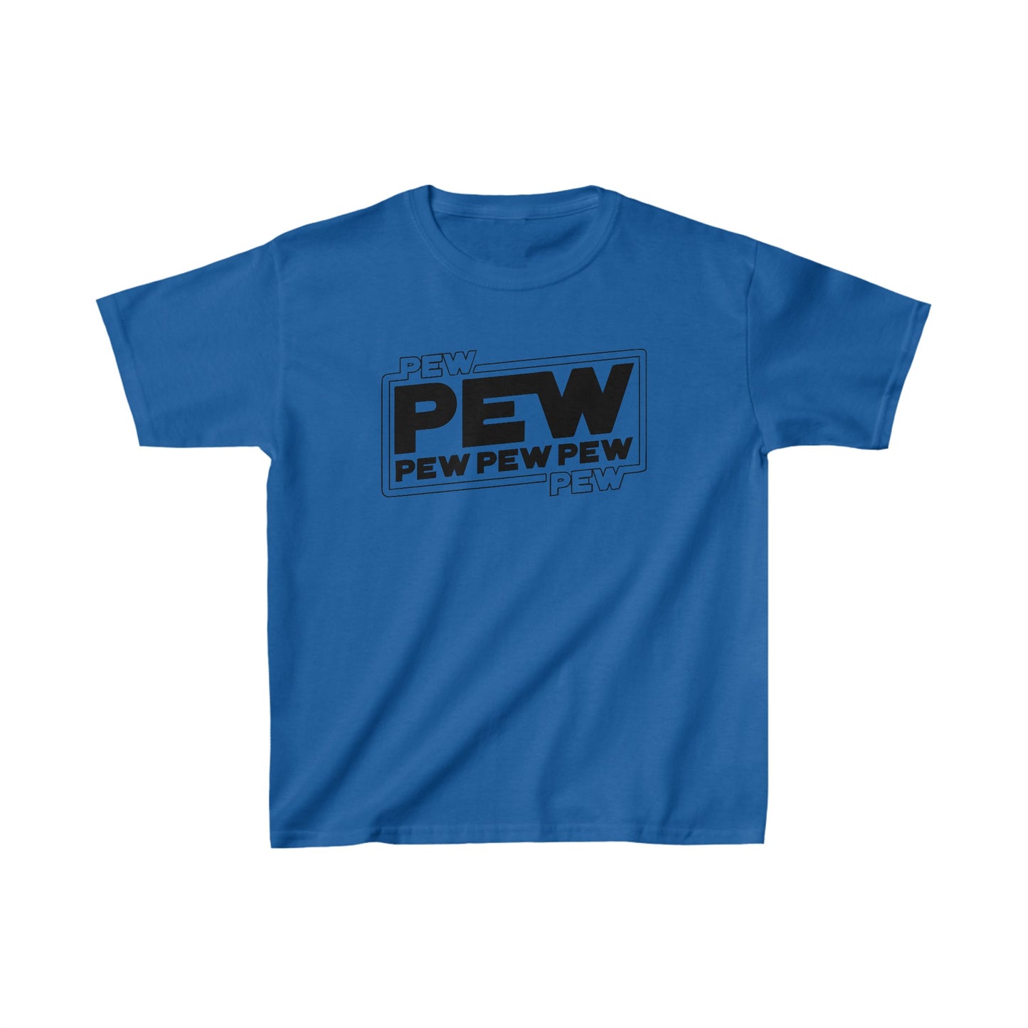 pew pew star wars kids tshirt