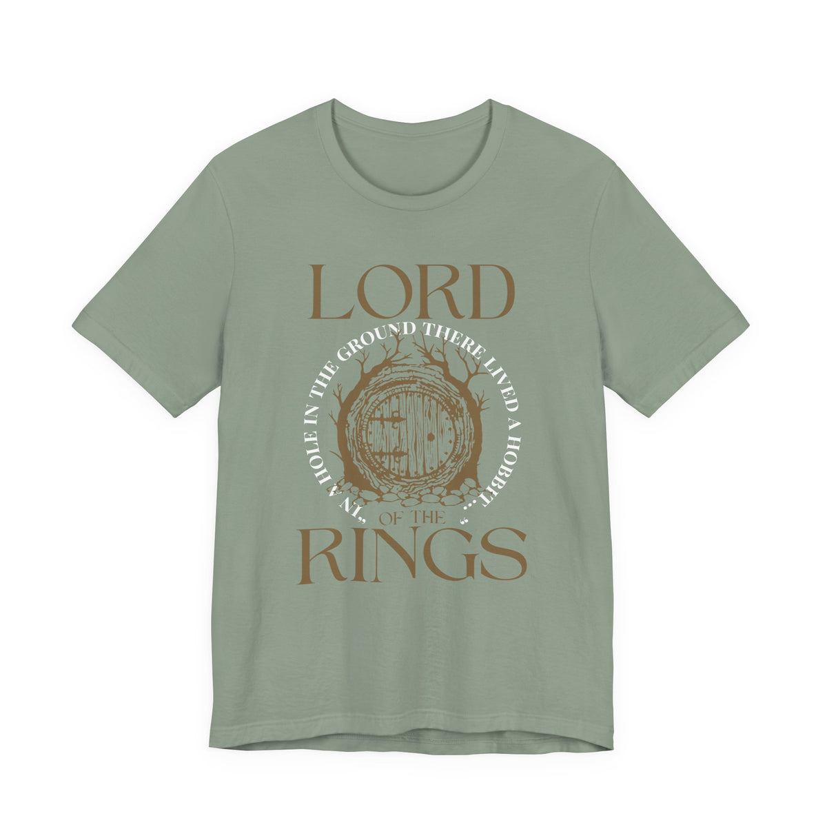 Hobbit Hole Design - Lord of the Rings T-Shirt