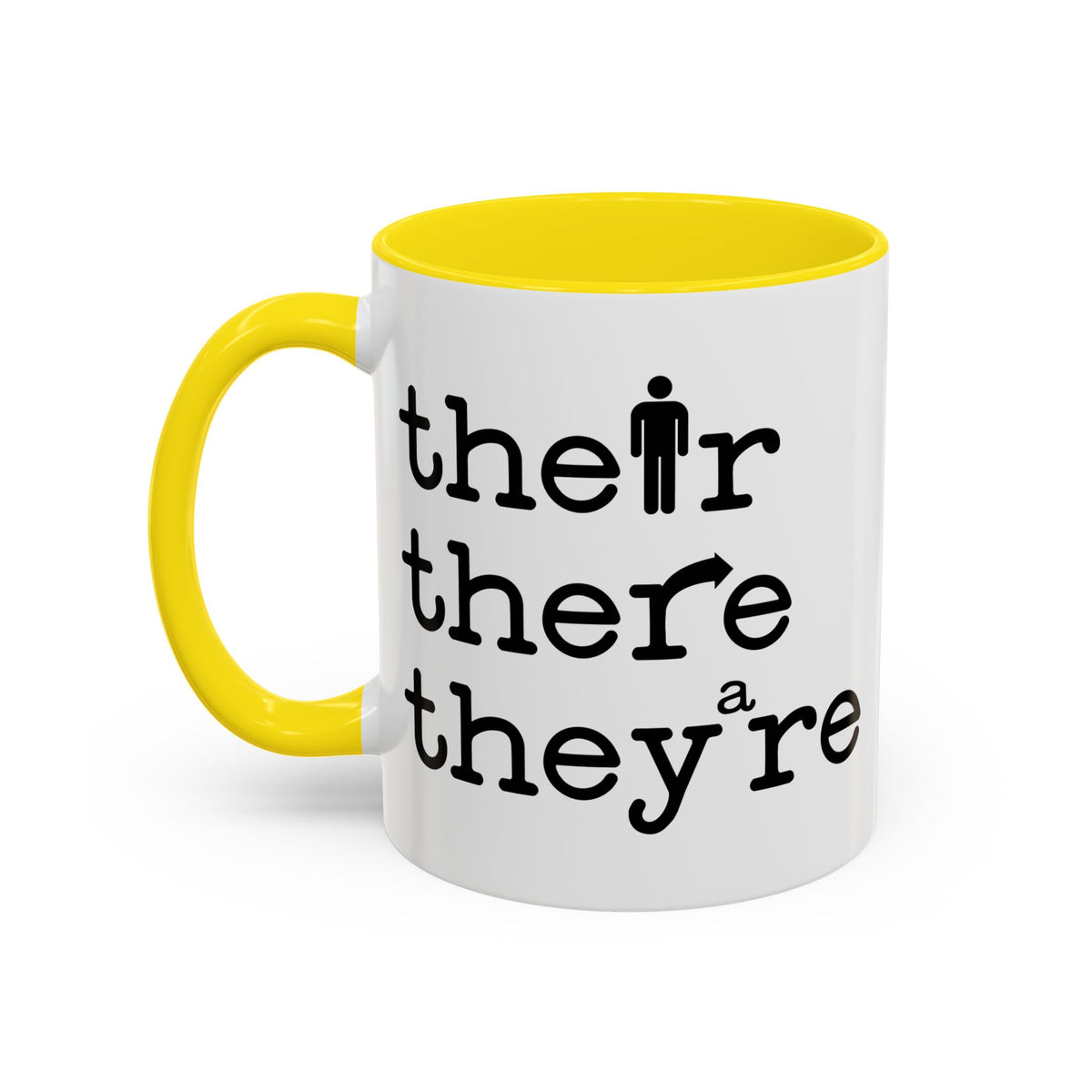 Their, There, They're Coffee Mug