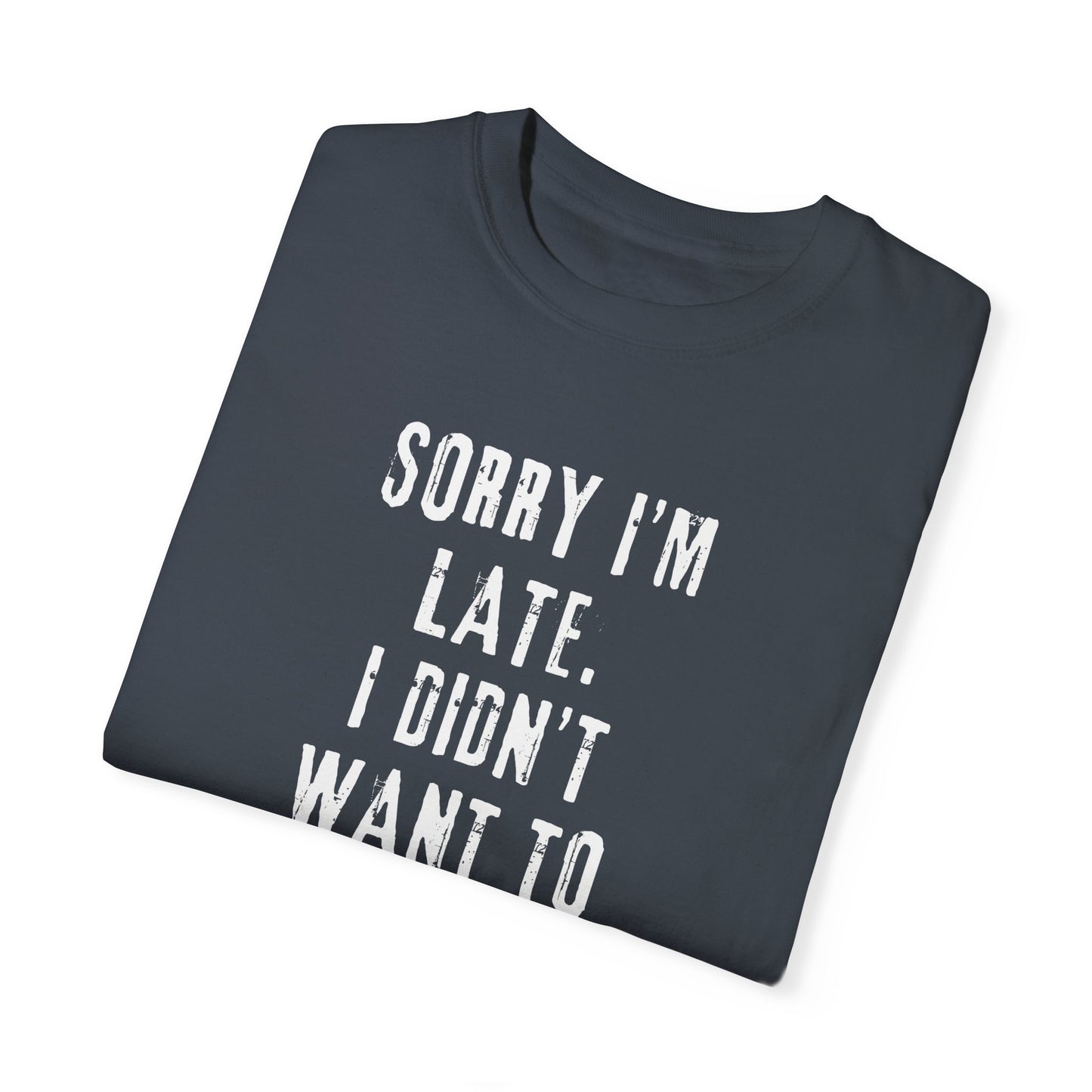 Sorry I'm Late Unisex T-shirt - Nerd Stuff