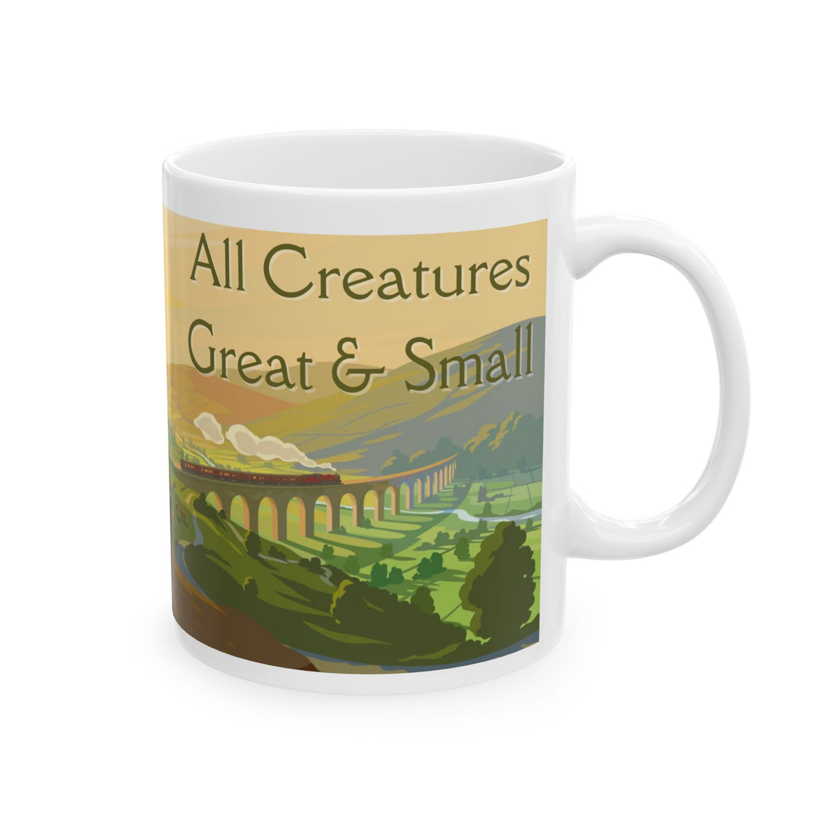 All Creatures Great and Small Bridge Scene Coffee Mug