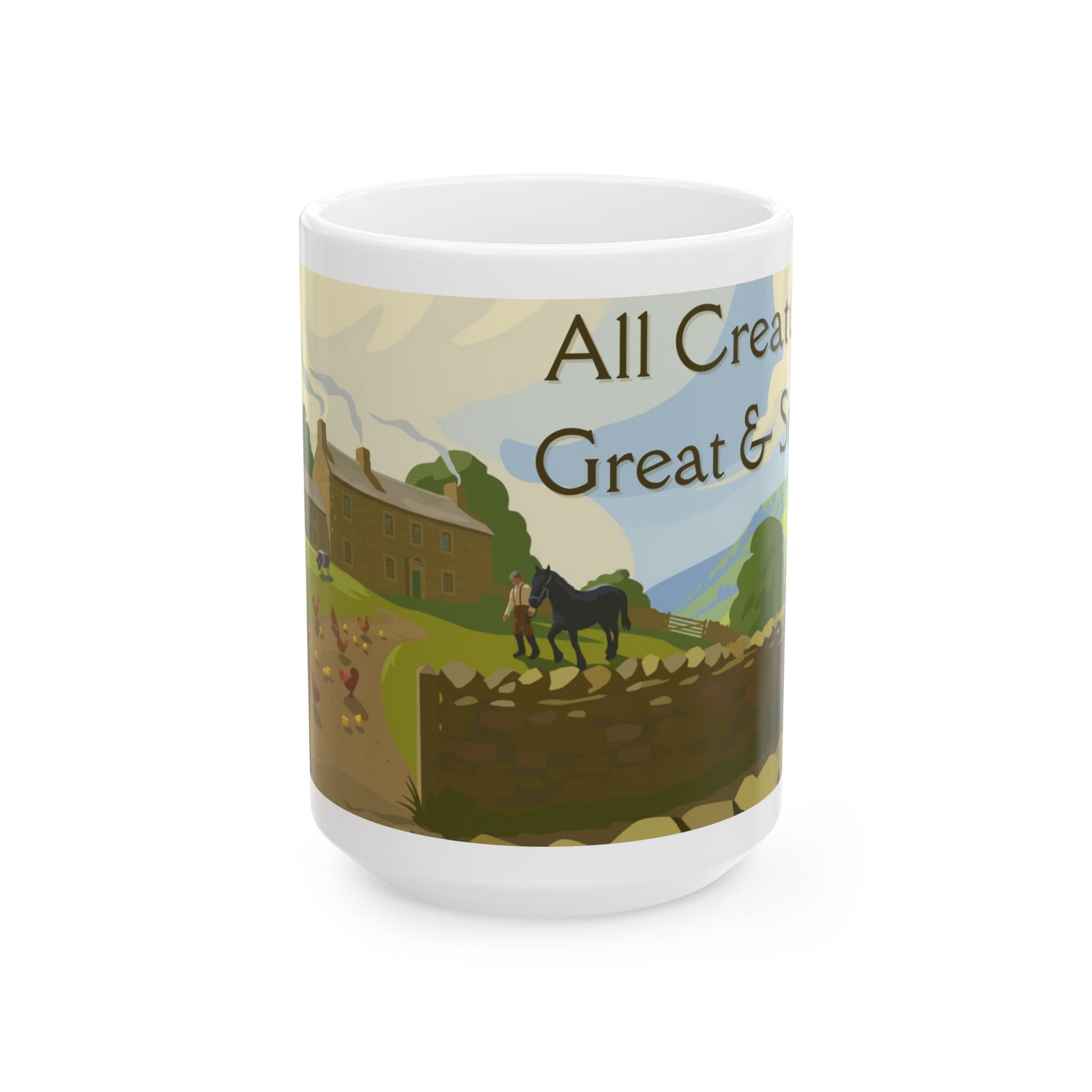 all creatures great and small mug