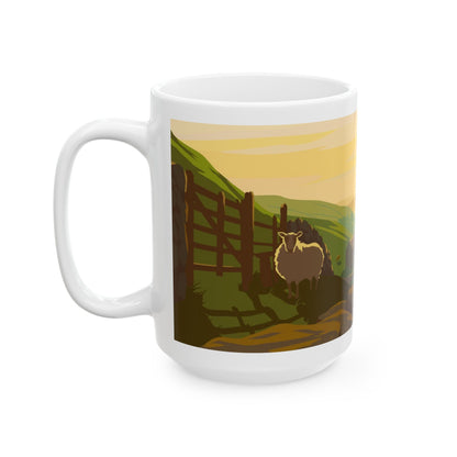 All Creatures Great and Small Bridge Scene Coffee Mug