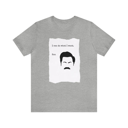 ron swanson permit tshirt