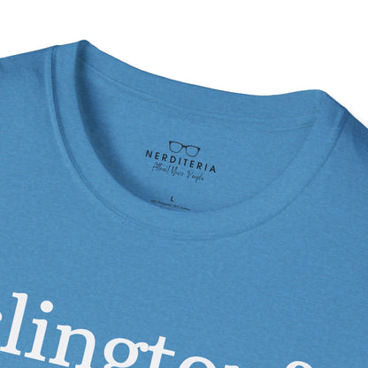 Emma M. Lion Character Names - Book Lovers Softstyle T-Shirt
