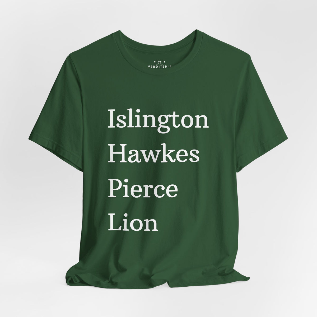 Islington Hawkes Pierce Lion (no &) Bella Canvas - Emma M Lion Shirt