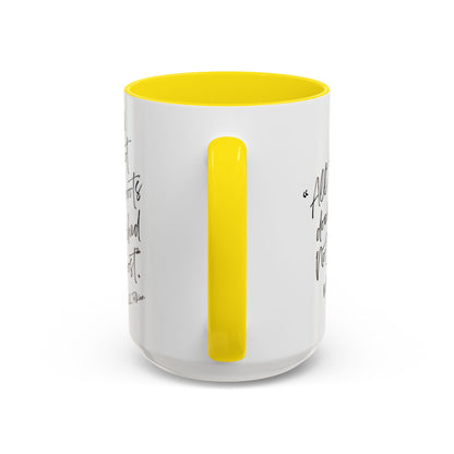 All That Is Gold Does Not Glitter - The Lord of the Rings Coffee Mug