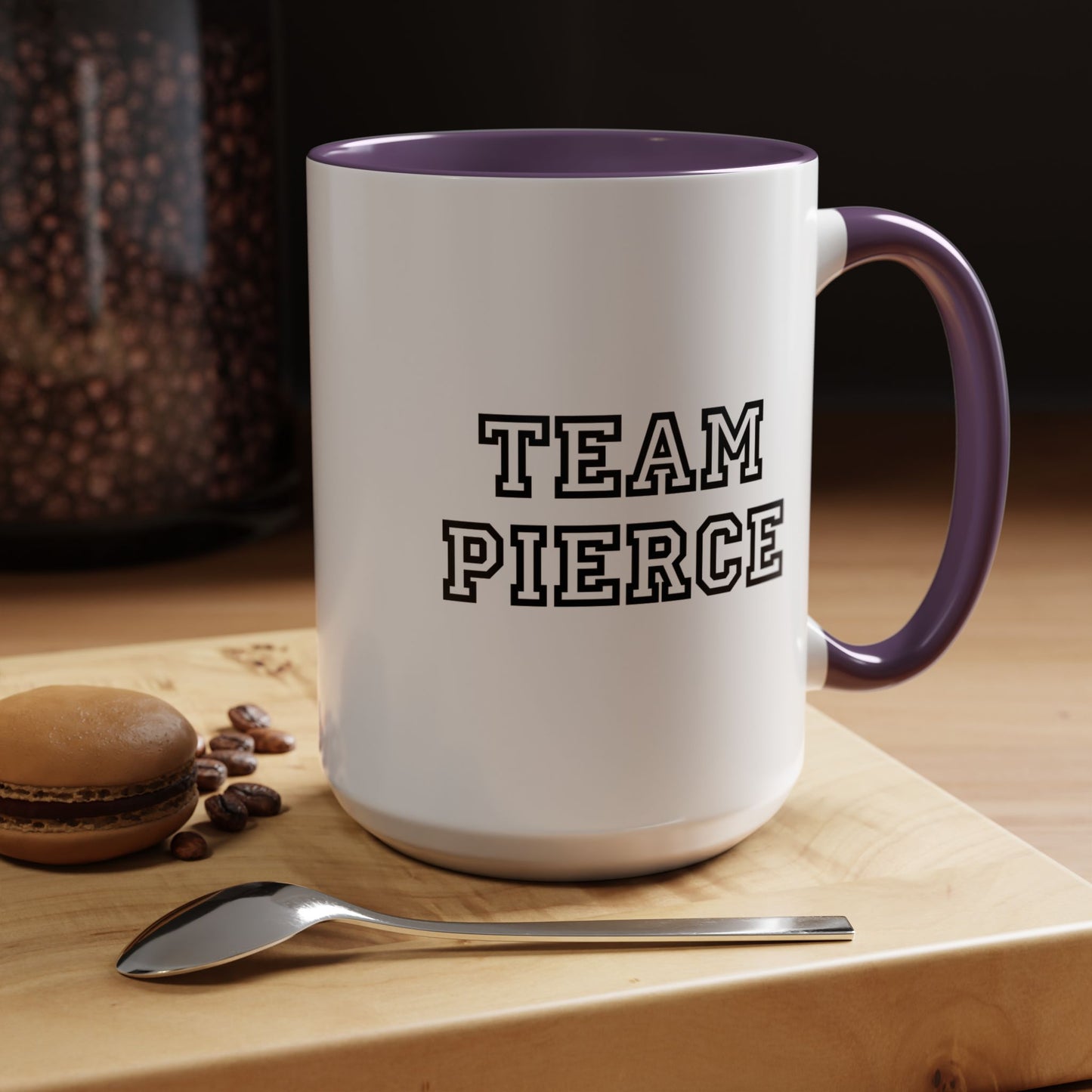Team Pierce (& Tybalt) - Emma M Lion Coffee Mug