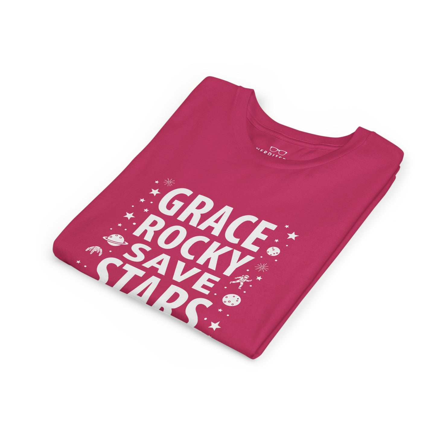 Grace Rocky Save Stars - Project Hail Mary Kids' T-Shirt