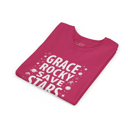 Grace Rocky Save Stars - Project Hail Mary Kids' T-Shirt