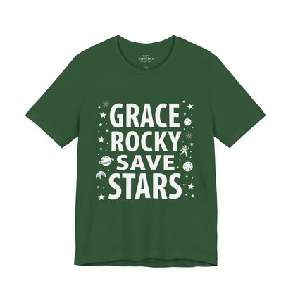 Grace Rocky Save Stars - Project Hail Mary T-Shirt