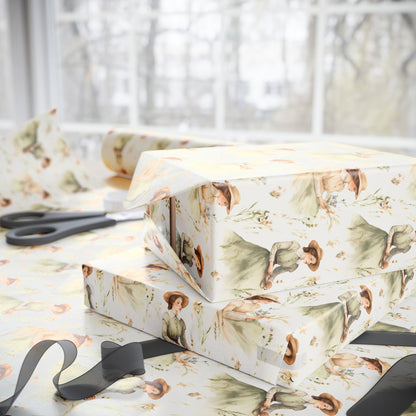Jo March Gift Wrapping Paper - Little Women